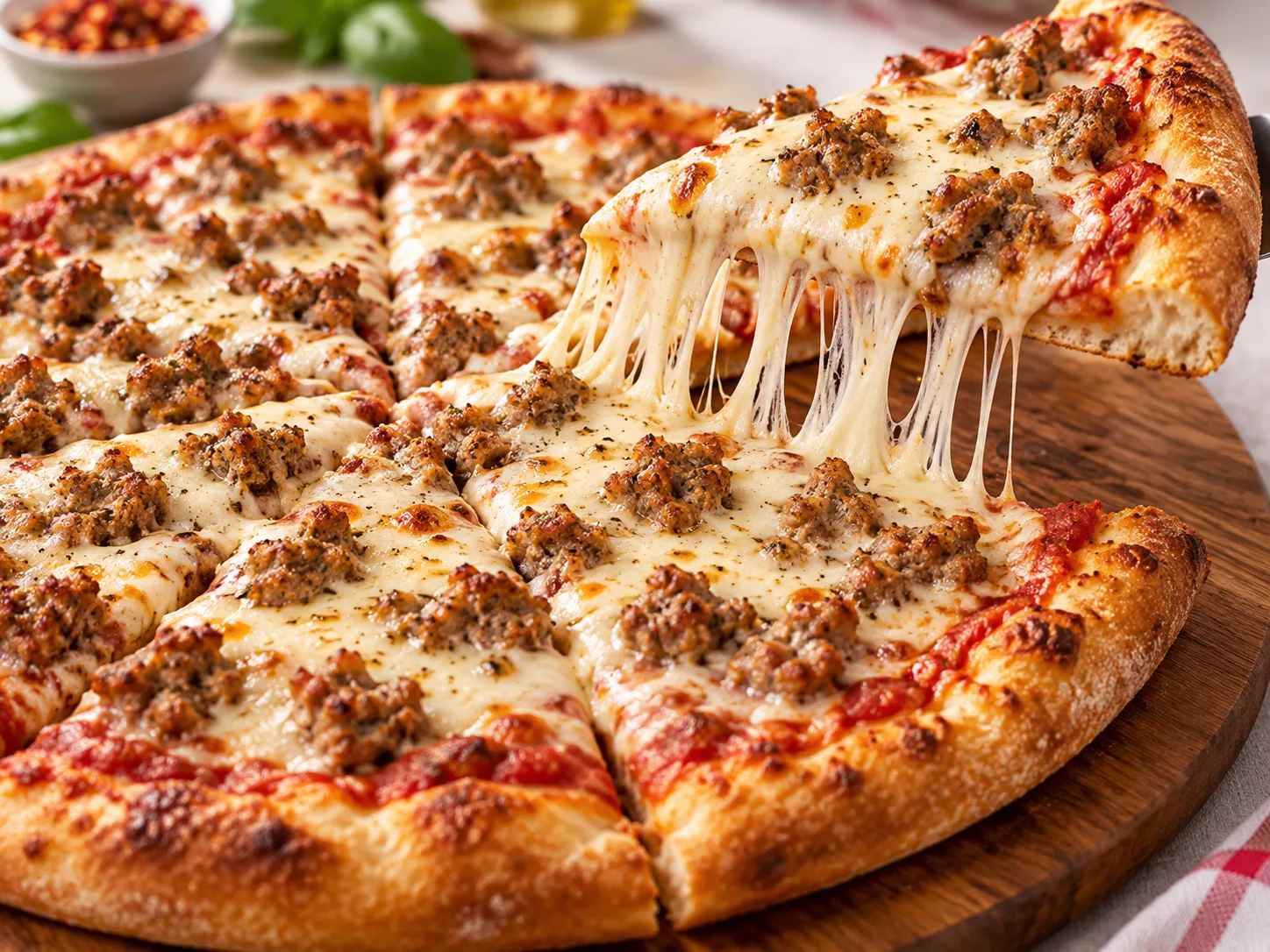 Italian Sausage Pizza